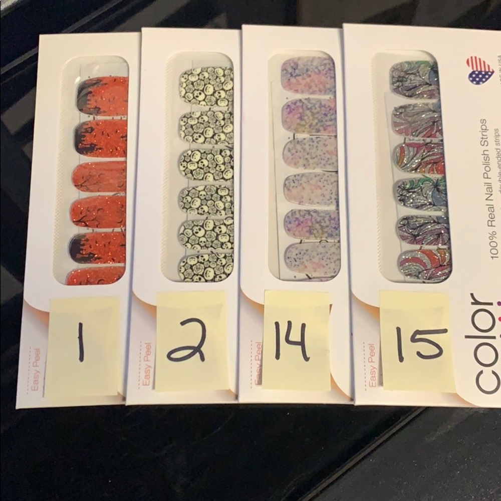 Color Street Set of 4 nail strips